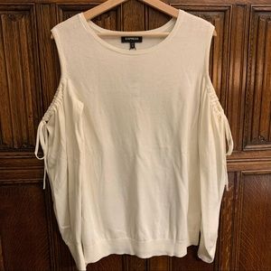 Express cold shoulder sweater
